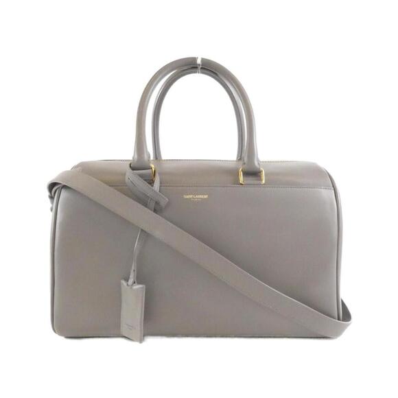 SAINT LAURENT Gold Boston Bag - Picture 1 of 10